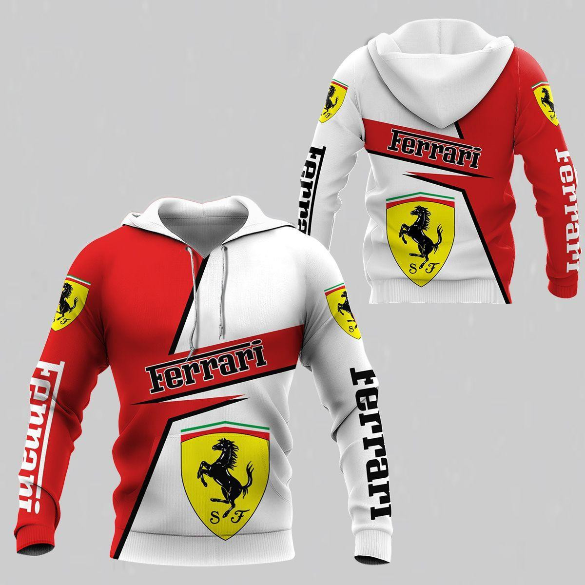 Scuderia Ferrari Luxyry Racing Car F1 8k139 3d Zip Hoodie Hoodie Ii0