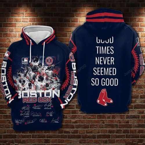 Boston Red Sox 3D All Over Print Hoodie & Zip Hoodie