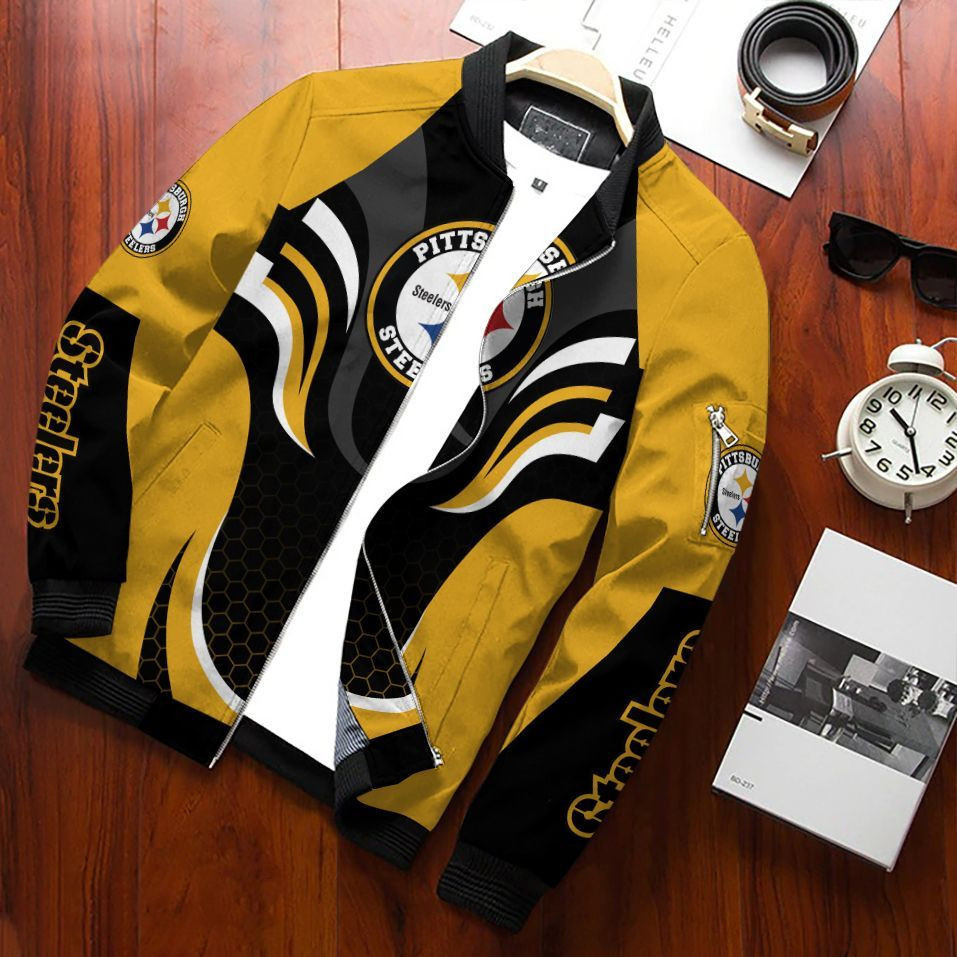 Pittsburgh Steelers Bomber Jacket 450