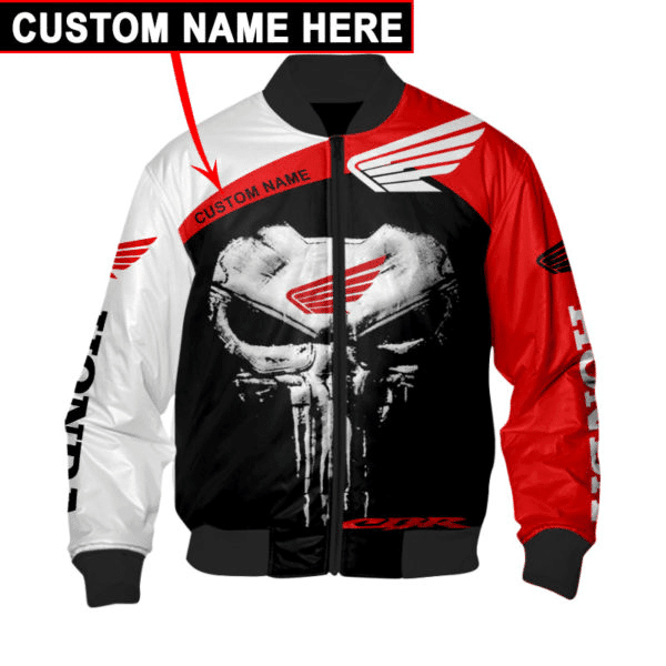 Honda Motor Custom Name 1 Fan Gift, Honda Motor Bomber Jacket