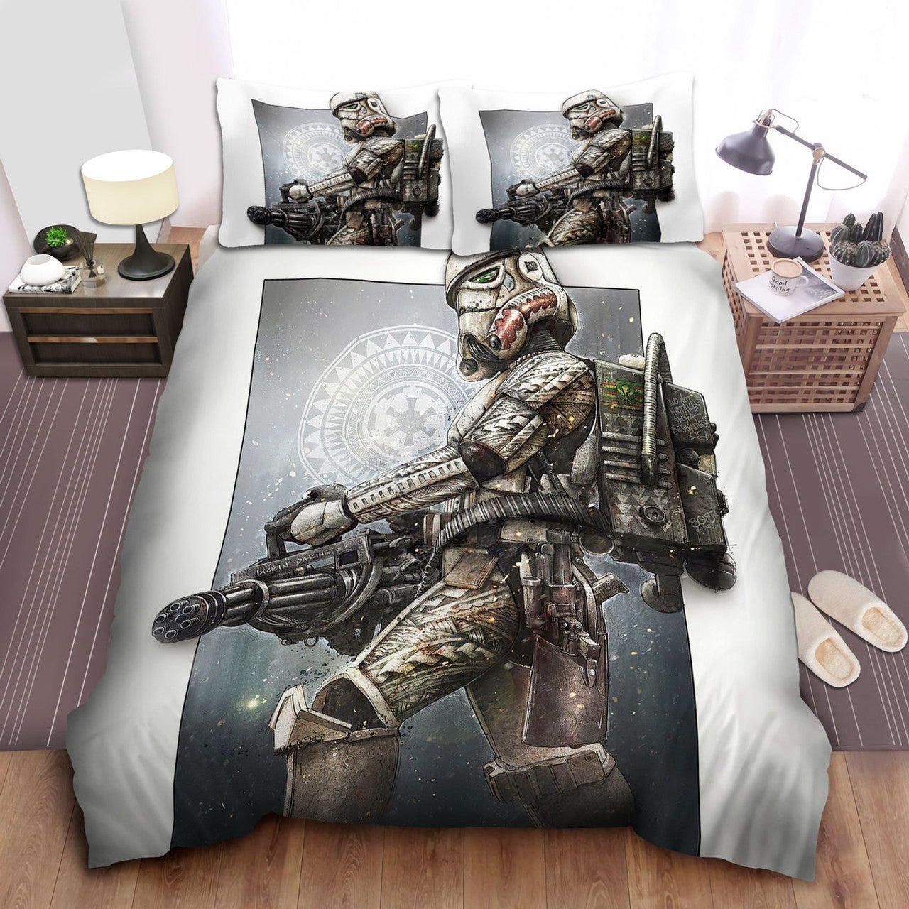 SW Bedding Set SW Imperial Shock Trooper Art Duvet Covers