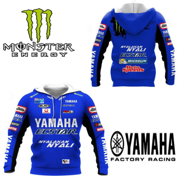 Yamaha Monster Shirt 253, 3d Hoodie Zip Hoodie 1809