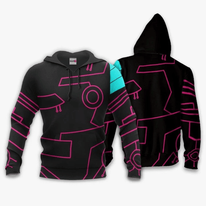 Gurren Lagann Anti Spiral  3d Hoodie Zip Hoodie