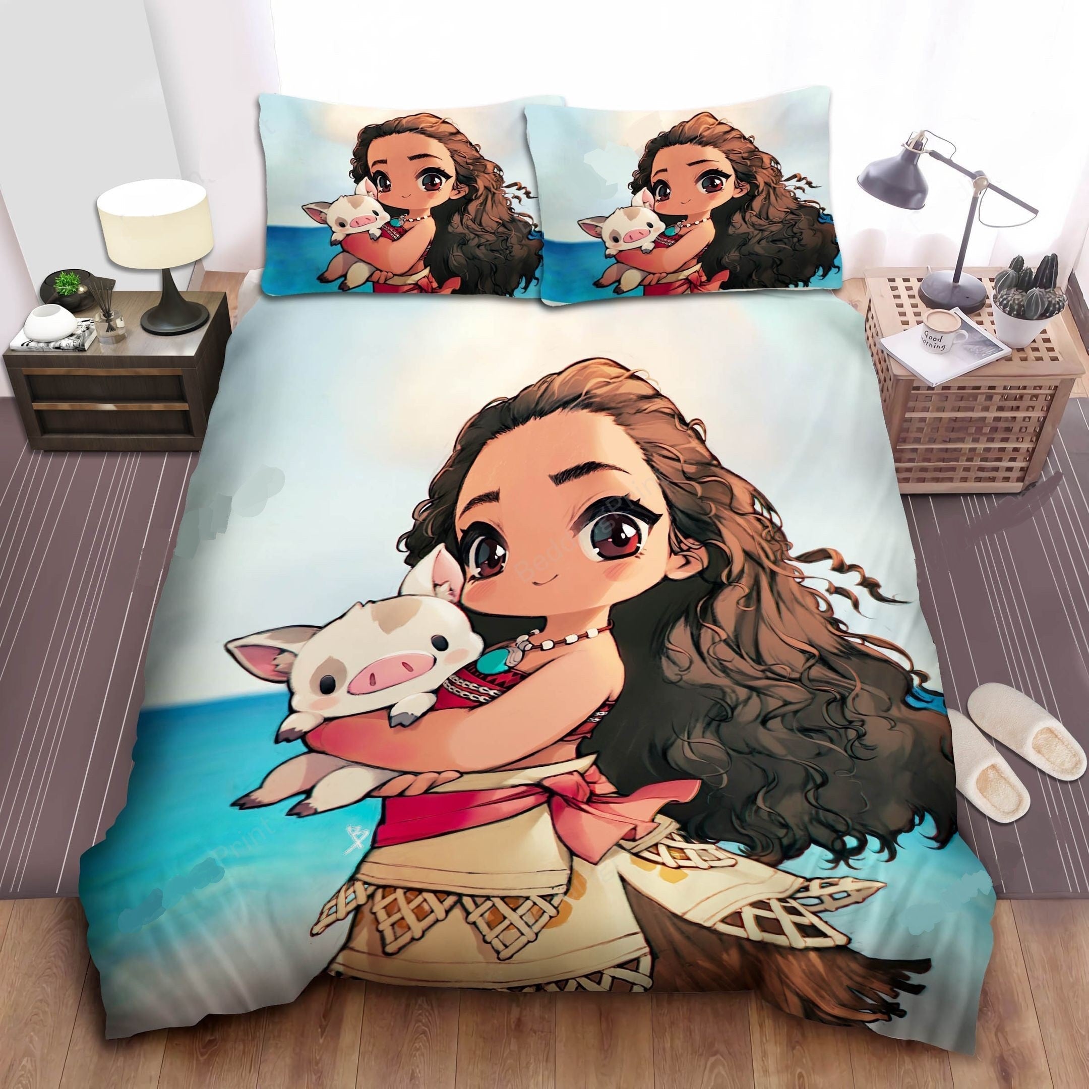 Moana Bedding Set DN Moana And Pua The Pig Duvet Covers