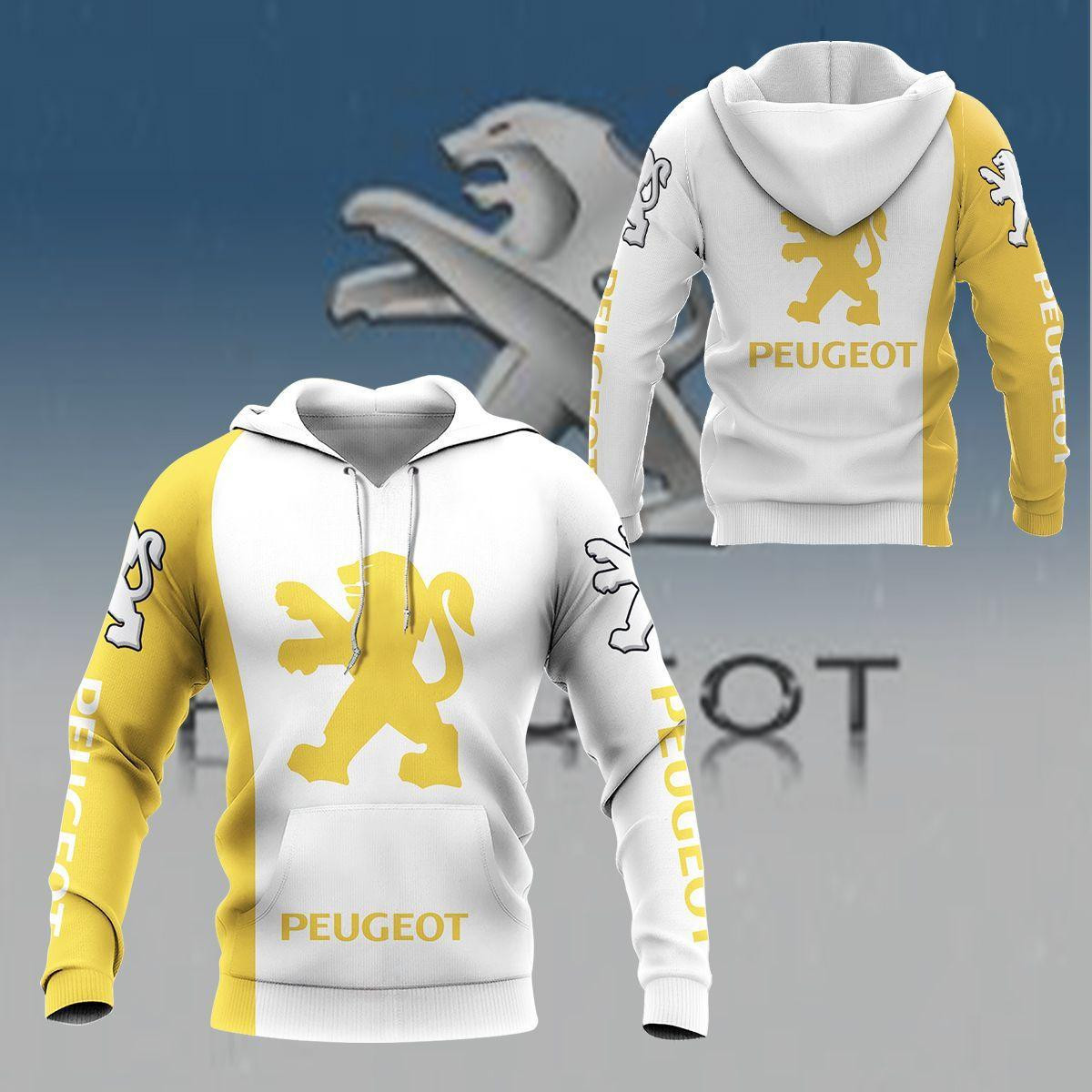 Peugeot Shirt 252, 3d Hoodie Zip Hoodie