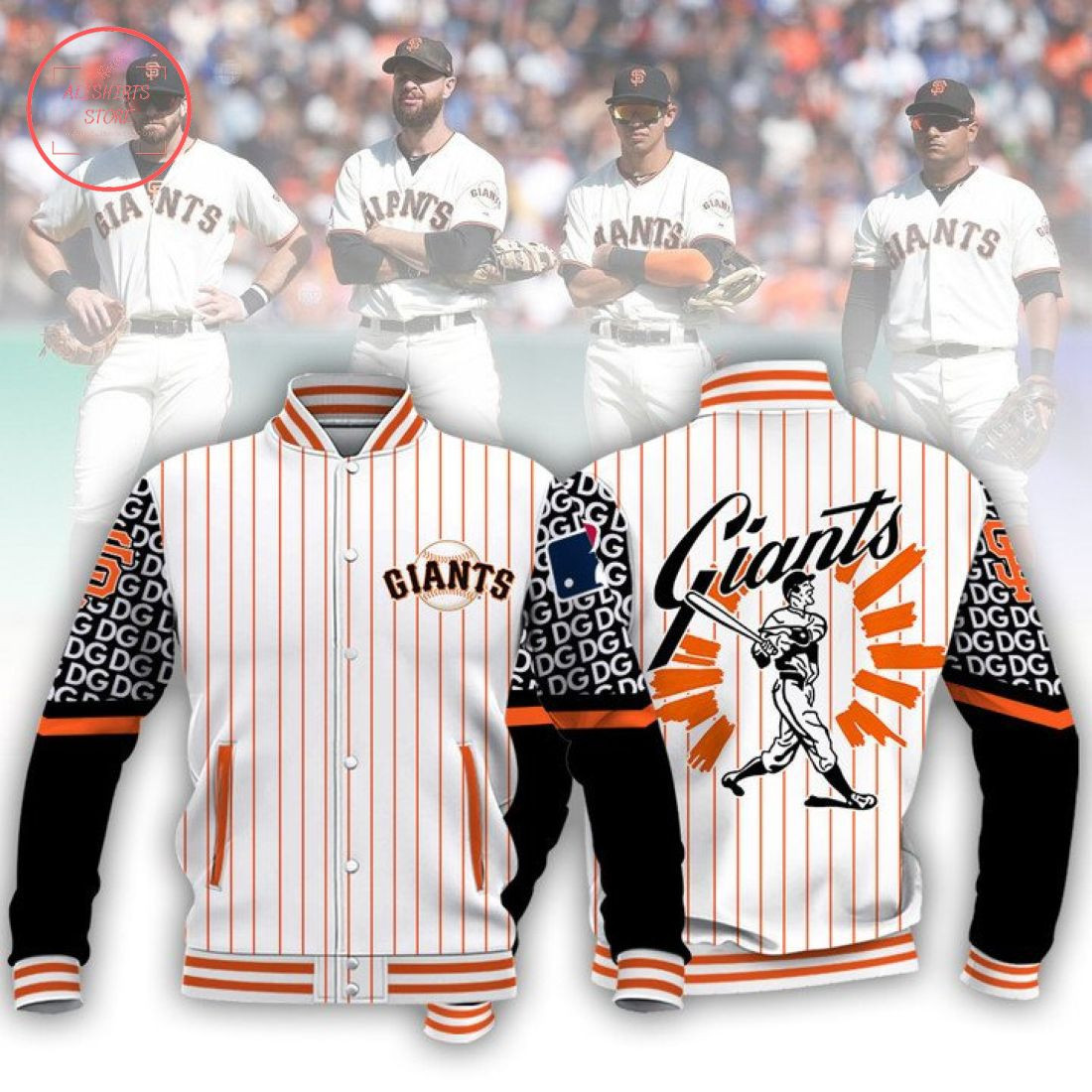 San Francisco Giants Baseball Jacket V6