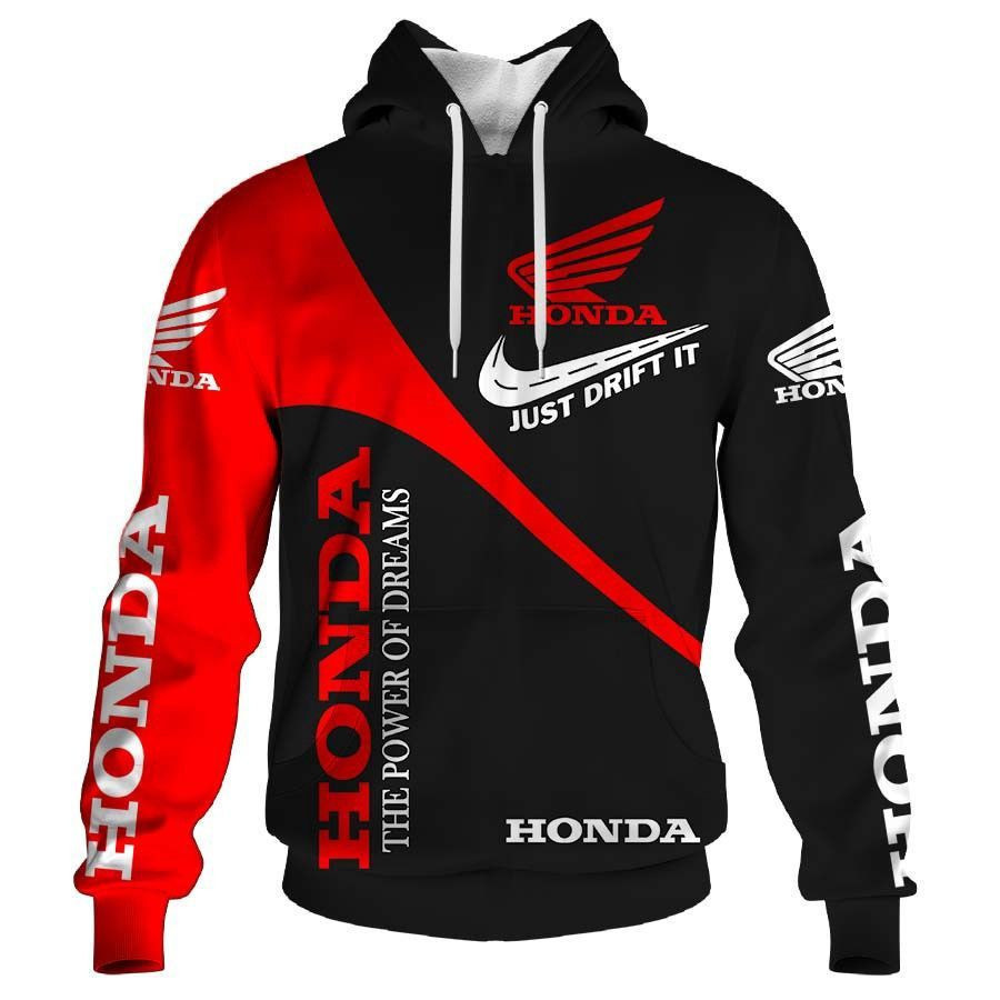 HONDA Just Drift It 3D All Over Print Hoodie & Zip Hoodie