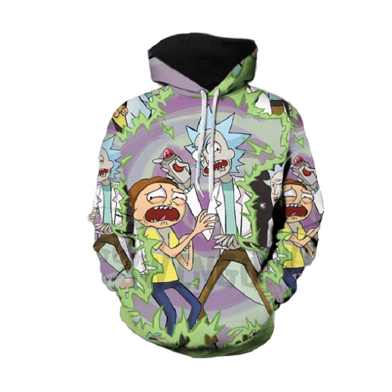 Rick And Morty 3D All Over Print Hoodie & Zip Hoodie
