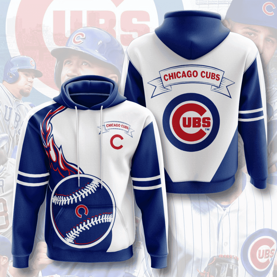 Chicago Cubs 3D All Over Print Hoodie & Zip Hoodie