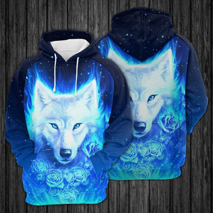 Amazing Wolf 3D All Over Print Hoodie & Zip Hoodie