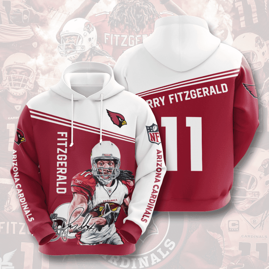 Arizona Cardinals 3D All Over Print Hoodie & Zip Hoodie