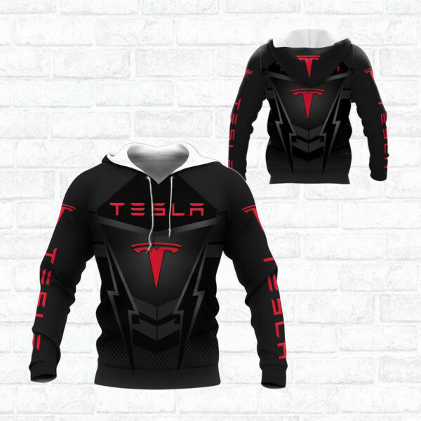 Tesla Motors Shirt 719, 3d Hoodie Zip Hoodie 1925