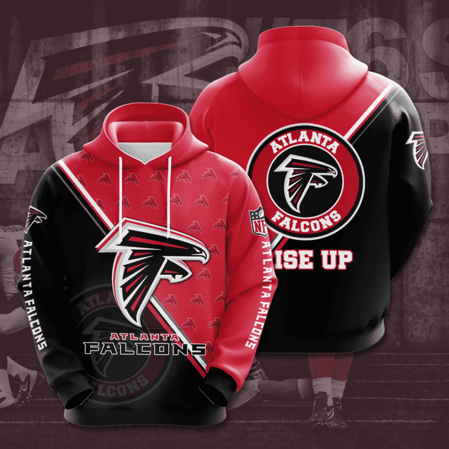 Atlanta Falcons 3D All Over Print Hoodie & Zip Hoodie
