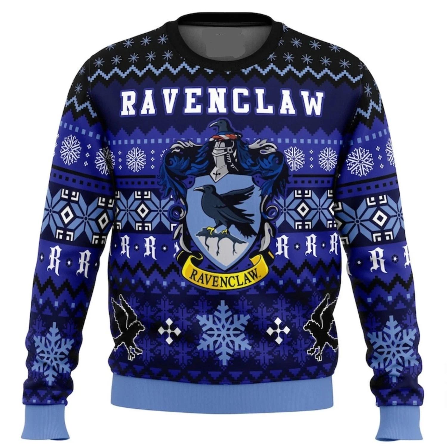 Harry Potter Ravenclaw House Ugly Christmas Sweater