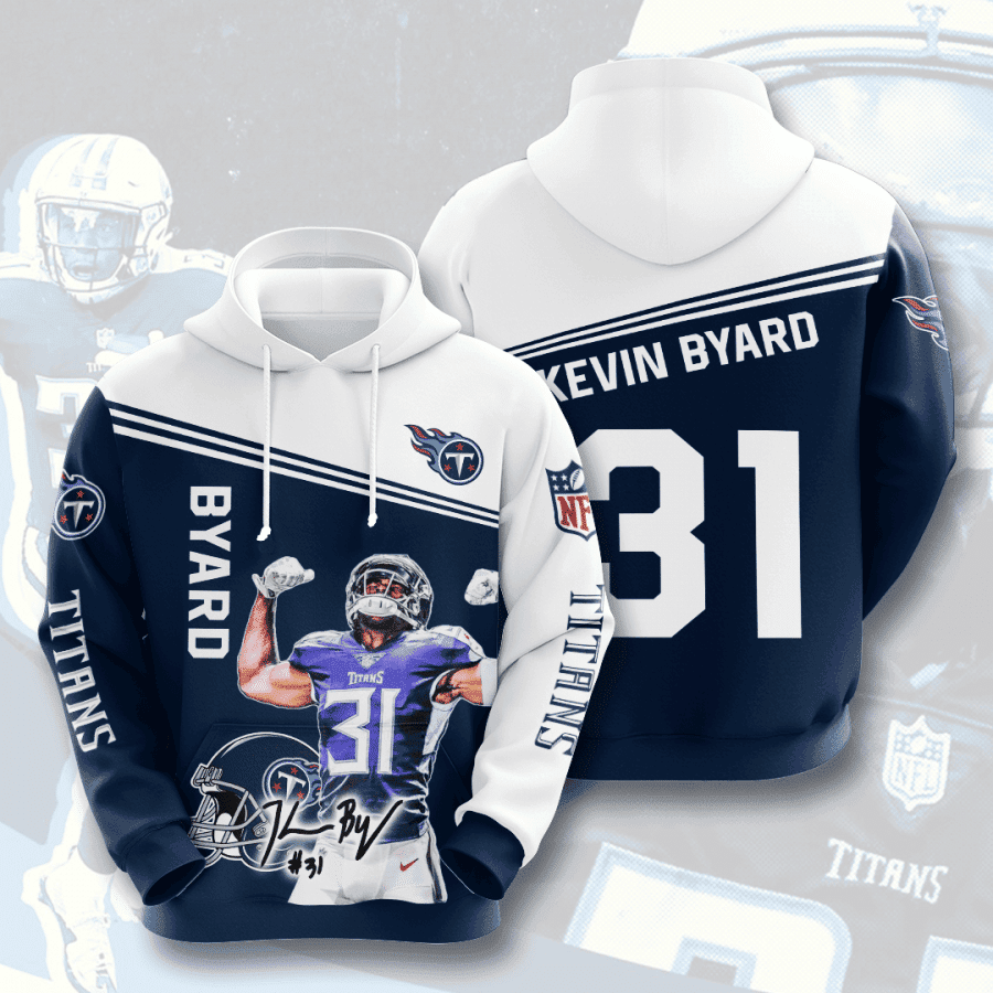 Tennessee Titans Kevin Byard 3D All Over Print Hoodie & Zip Hoodie