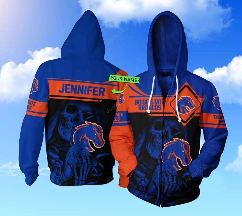 Personalized Boise State Broncos football 3D All Over Print Hoodie & Zip Hoodie