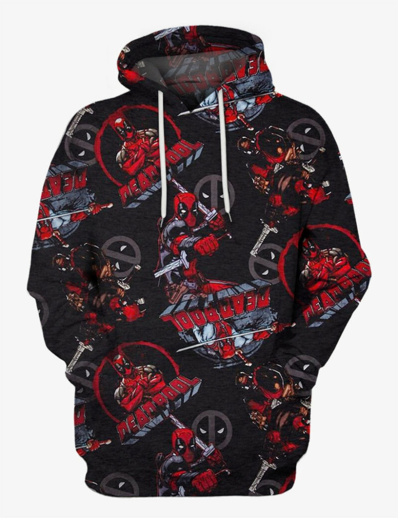 Deadpool Movie Hoodie 3d - Sweatshirt