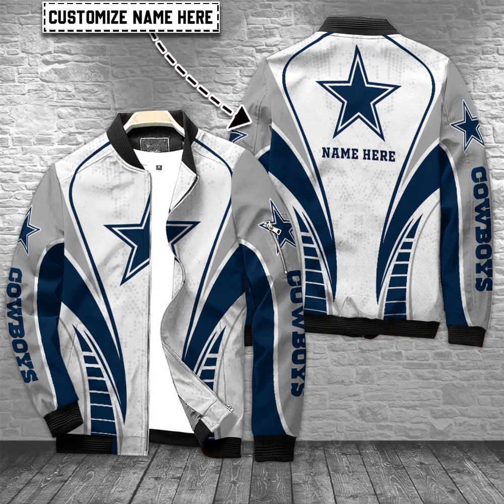 Cowboys Personalized Bomber Jacket BG526