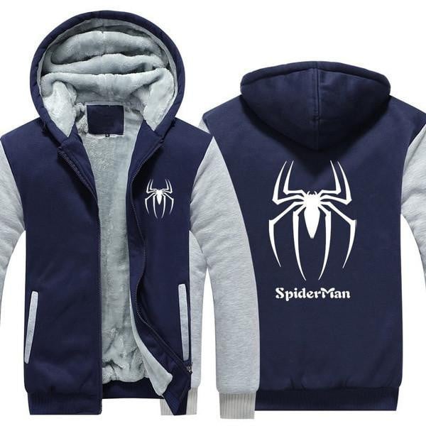 Spider Man Marvel Comics, Spider Man Logo All Over Print Fleece Jacket