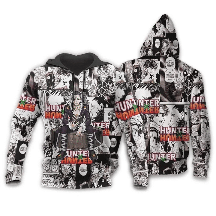 Hxh Chrollo Lucilfer Hunter X Hunter 3d Hoodie Zip Hoodie