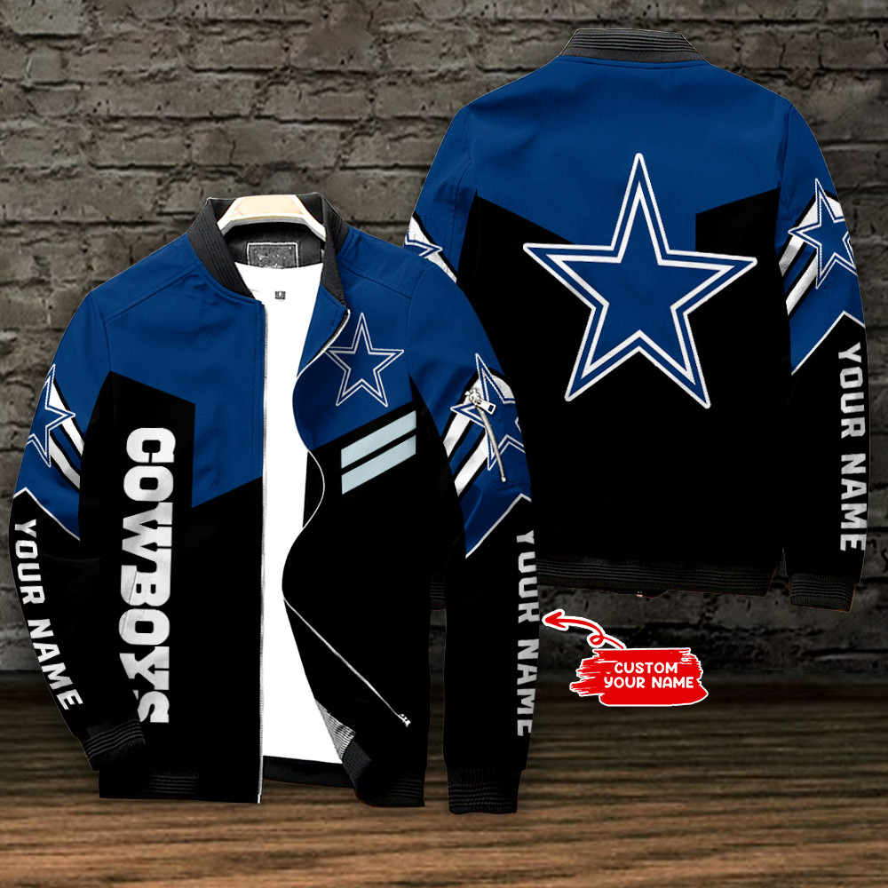 Cowboys Personalized Bomber Jacket BG884