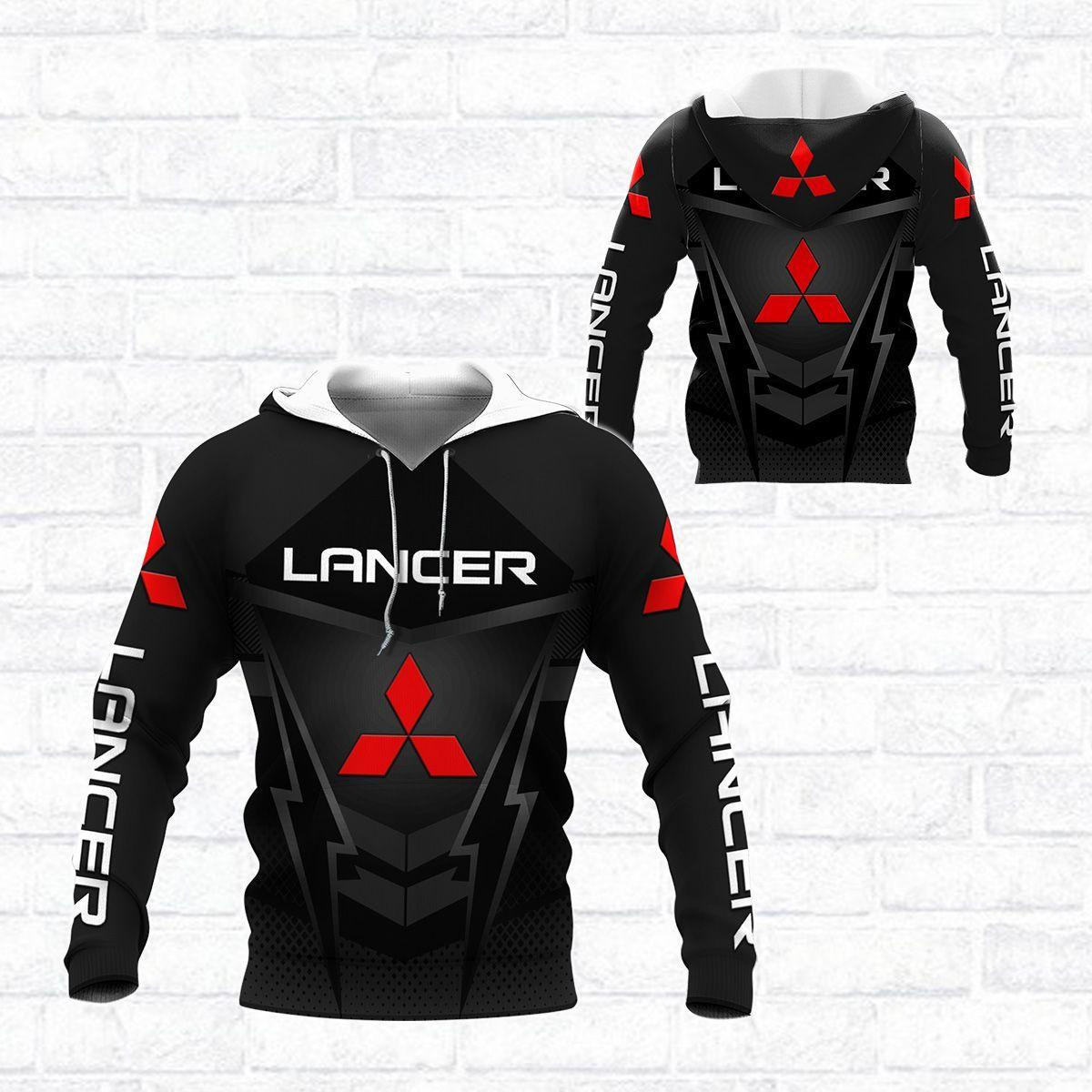 Mitsubishi Lancer Evolution Shirt 485, 3d Hoodie Zip Hoodie