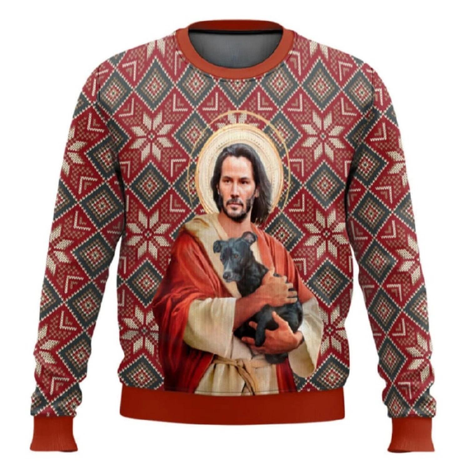 John Wick Funny Ugly Christmas Sweater