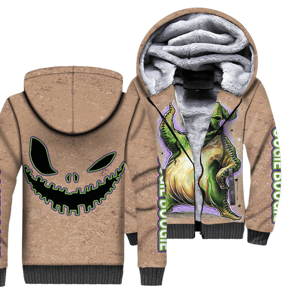 Boogieman Jack Skellington The Nightmare Before Christmas 1k213   Cartoon Graphic Outfits Aop Fleece Jacket