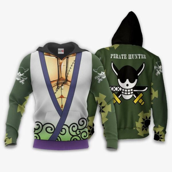 Zoro Wano Arc One Piece Anime 1k697 Cartoon Graphic Outfits Aop 3d Hoodie, Zip Hoodie 1920