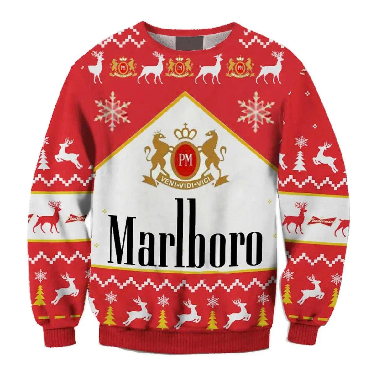 Marlboro Ugly Christmas Sweater