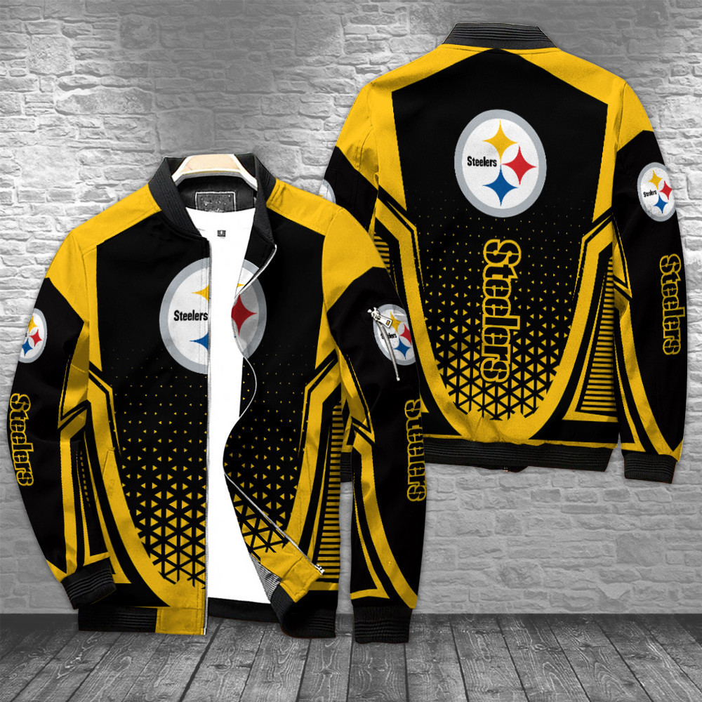 Pittsburgh Steelers Bomber Jacket BG100
