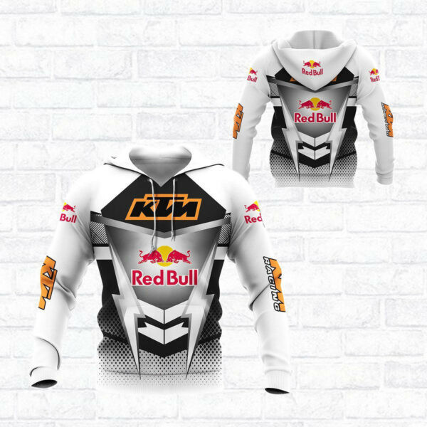 Ktm Racing Shirt 809, 3d Hoodie Zip Hoodie 1037