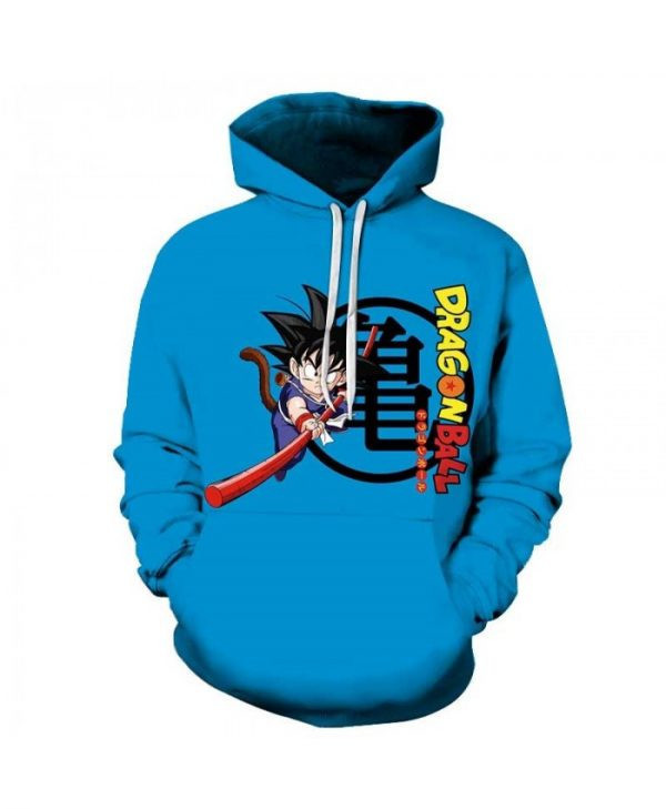 Dragon Ball S Adult Anime Harajuku 3D All Over Print Hoodie & Zip Hoodie