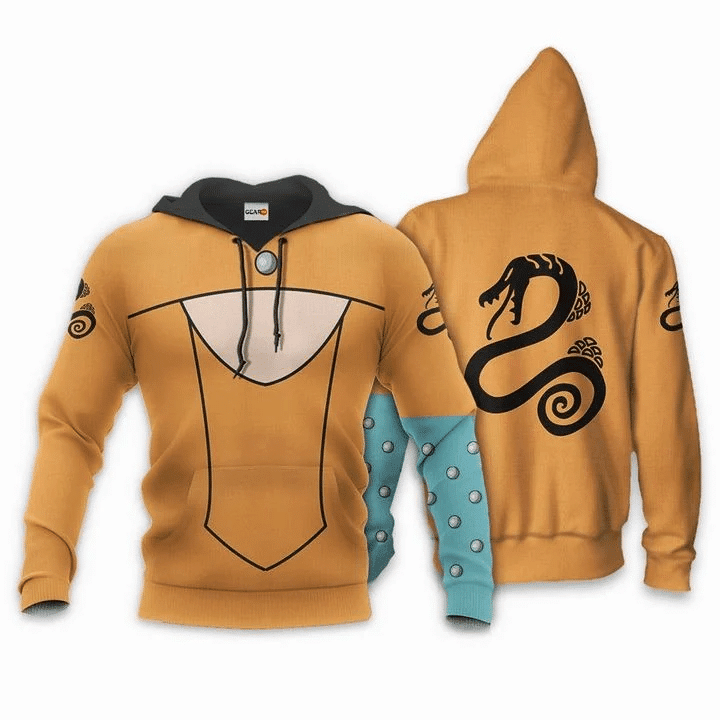 Seven Deadly Sins Diane  3d Hoodie Zip Hoodie