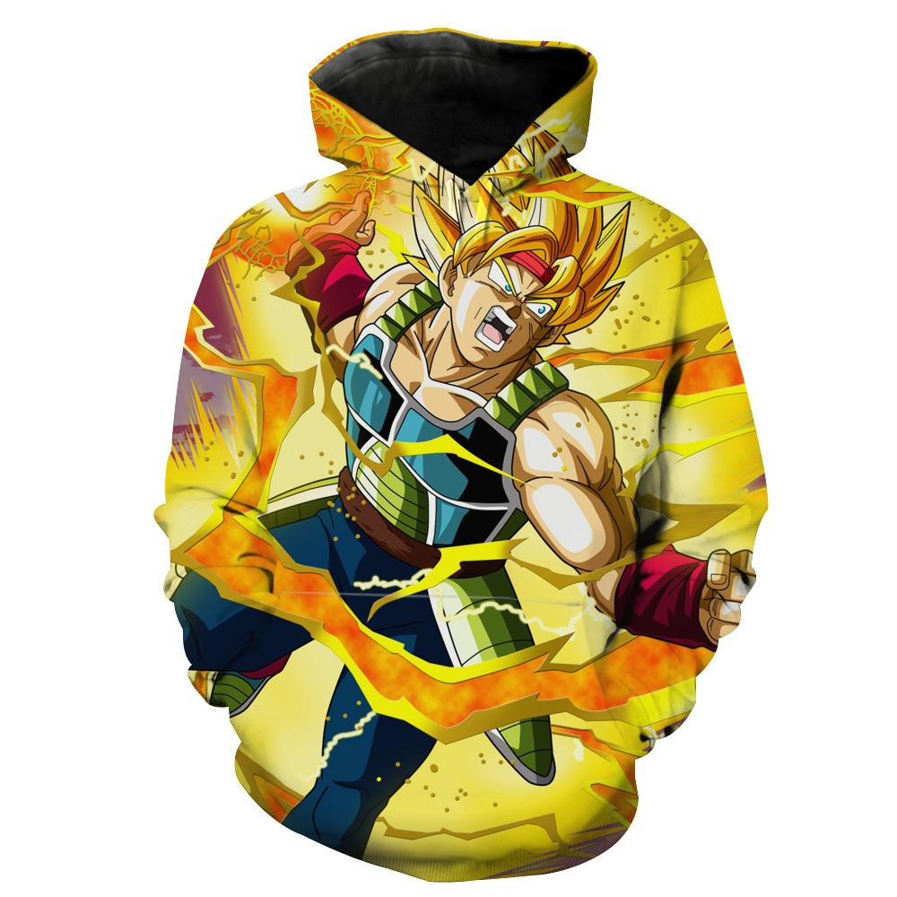 Dragon Ball Super Saiyan Bardock 3D All Over Print Hoodie & Zip Hoodie