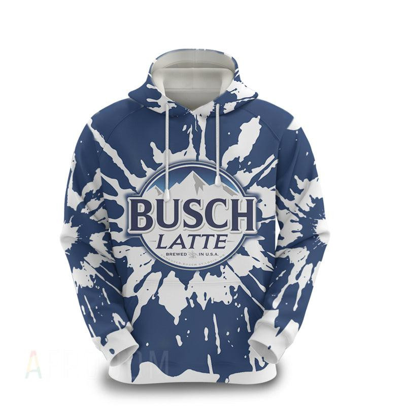 Busch Latte Hoodie And Zip Hoodie, Gift For Fan 3d All Over Print Shirt Hoodie