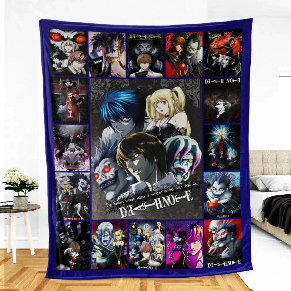 Death Note Fleece Sherpa Blanket
