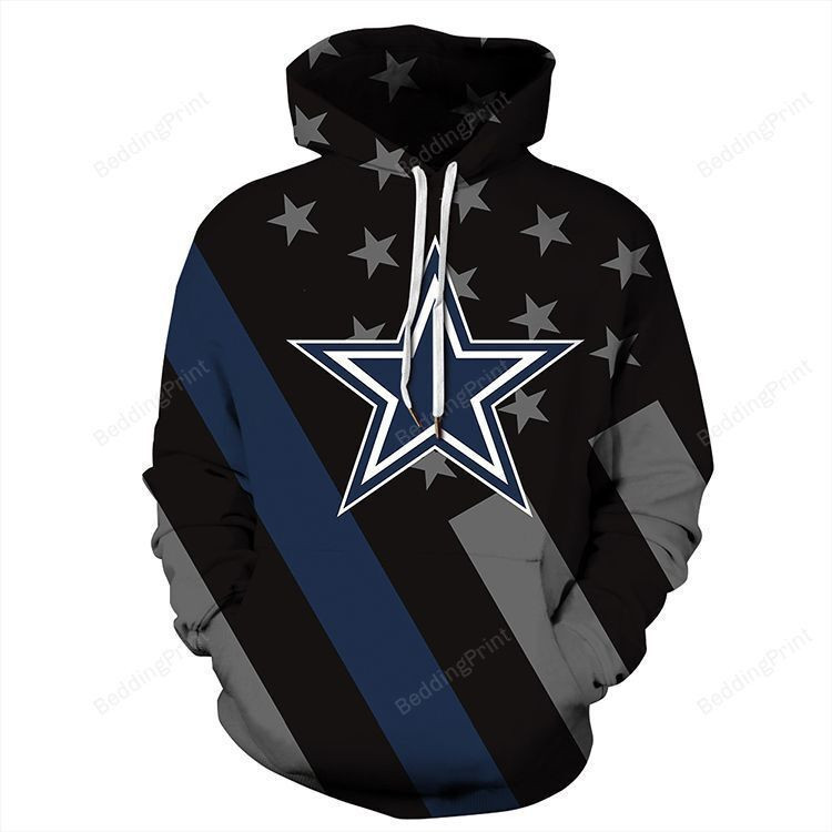 Cowboys 3D All Over Print Hoodie & Zip Hoodie