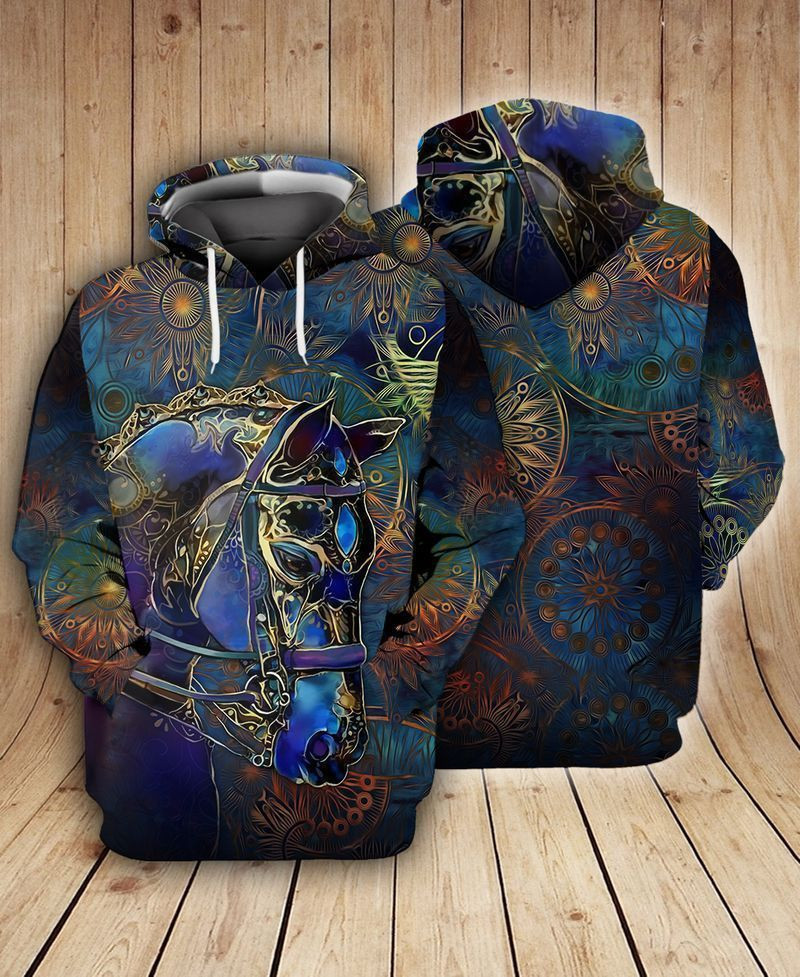 Horse Beautiful 3d Hoodie Zip Hoodie