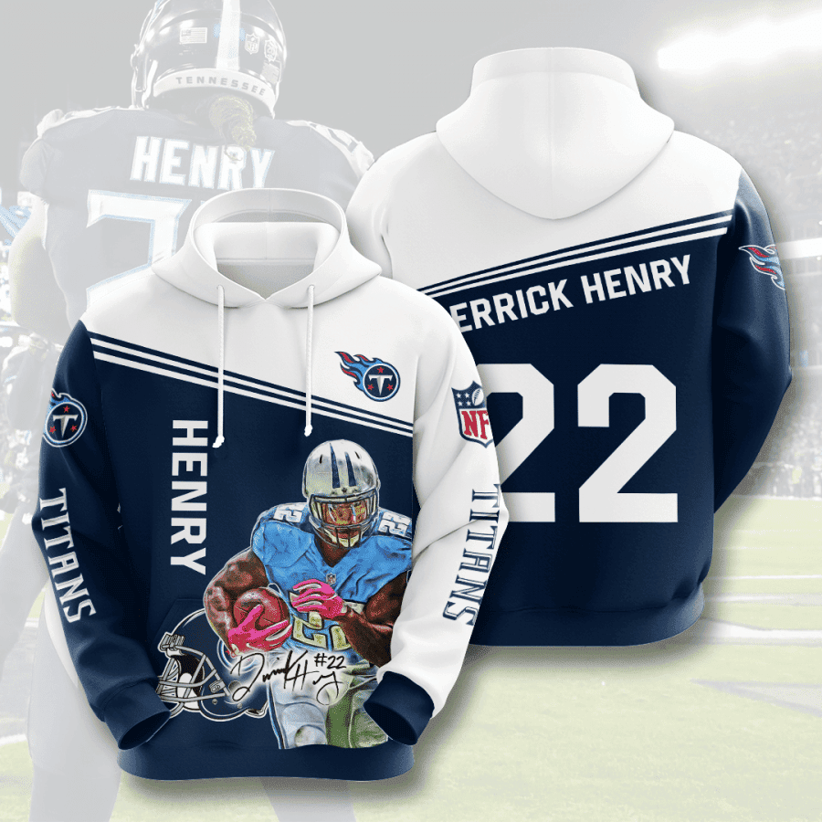 Tennessee Titans 3D All Over Print Hoodie & Zip Hoodie