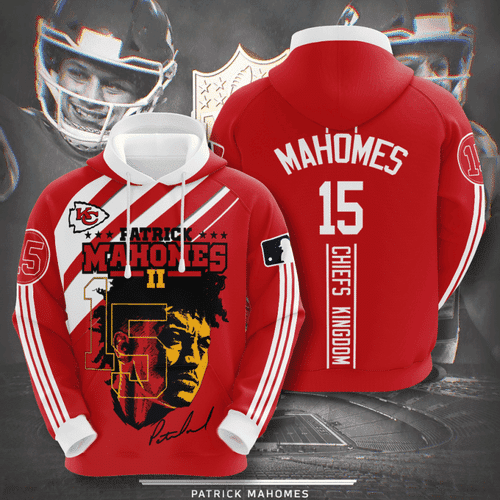 Kansas City Chiefs Patrick Mahomes 3D All Over Print Hoodie & Zip Hoodie