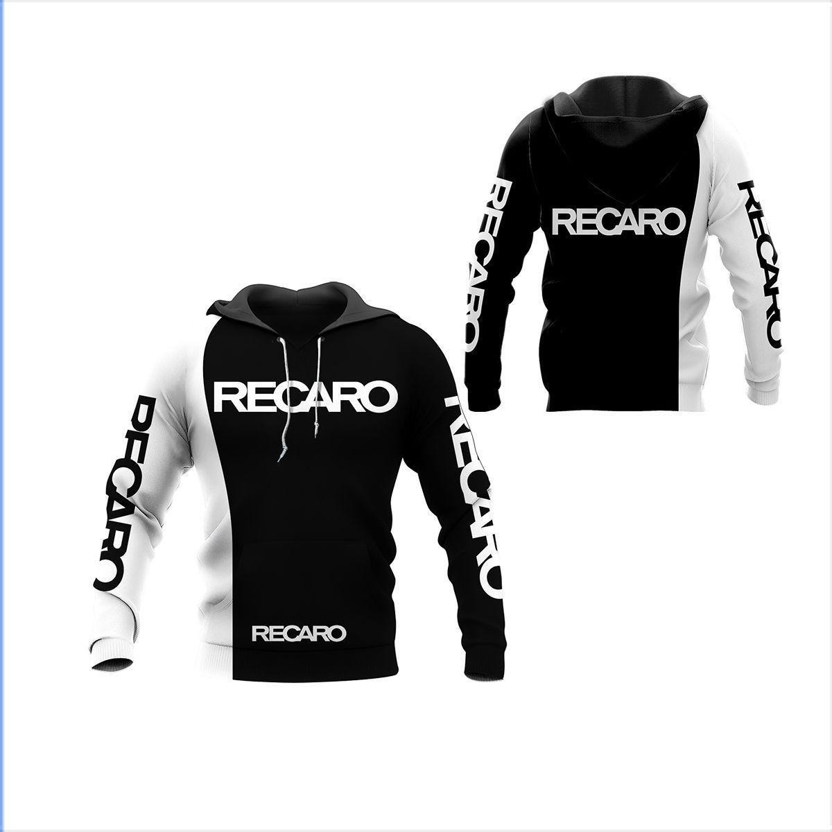 Recaro Shirt 349, 3d Hoodie Zip Hoodie