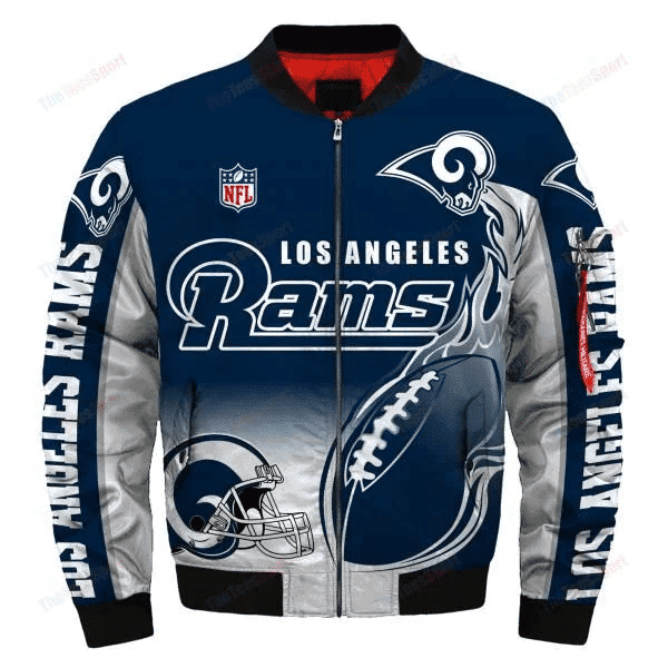 Los Angeles Rams Bomber Jacket 27