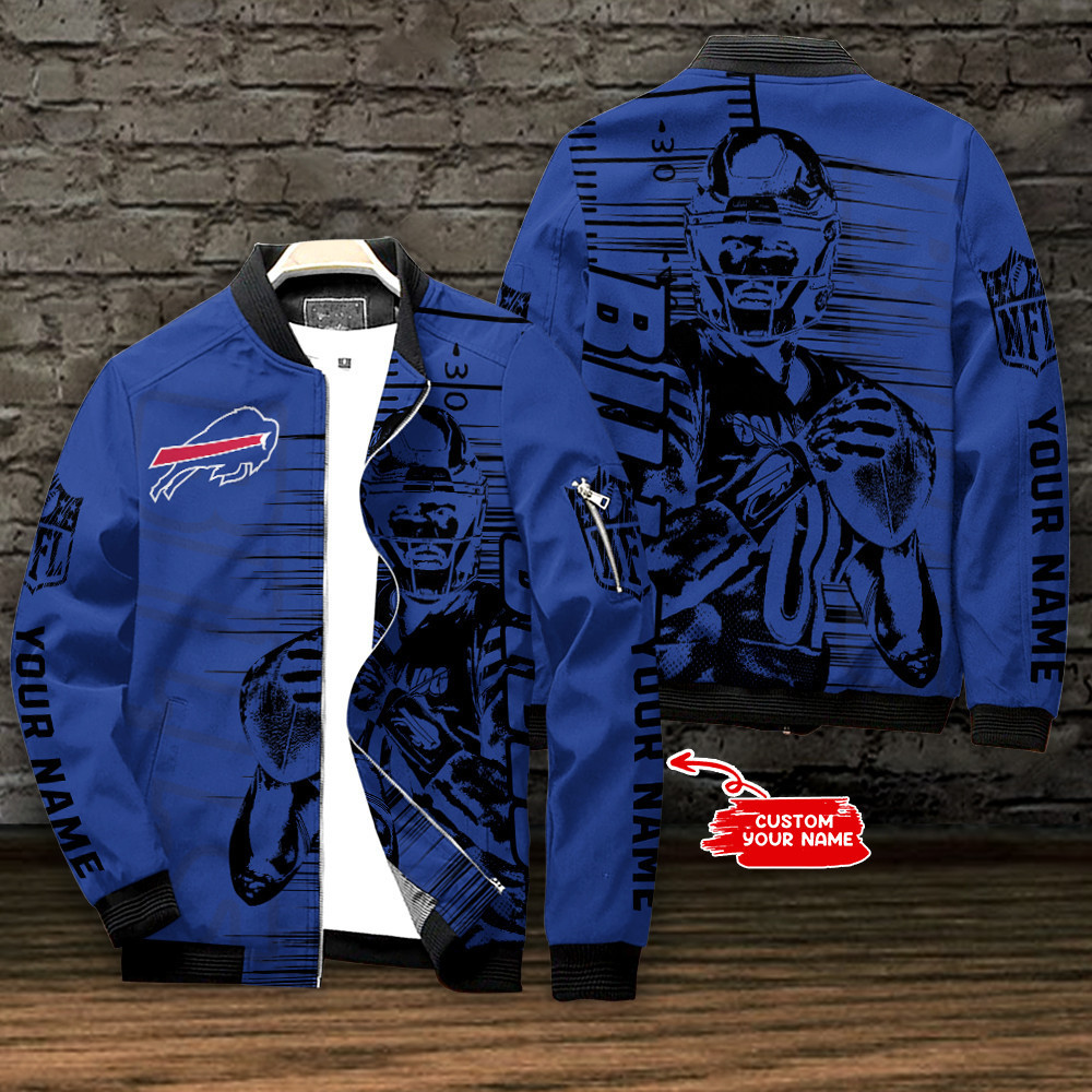 Buffalo Bills Personalized Bomber Jacket BG784
