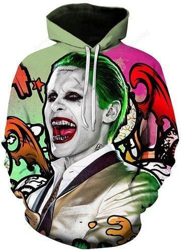 Joker 3D All Over Print Hoodie & Zip Hoodie