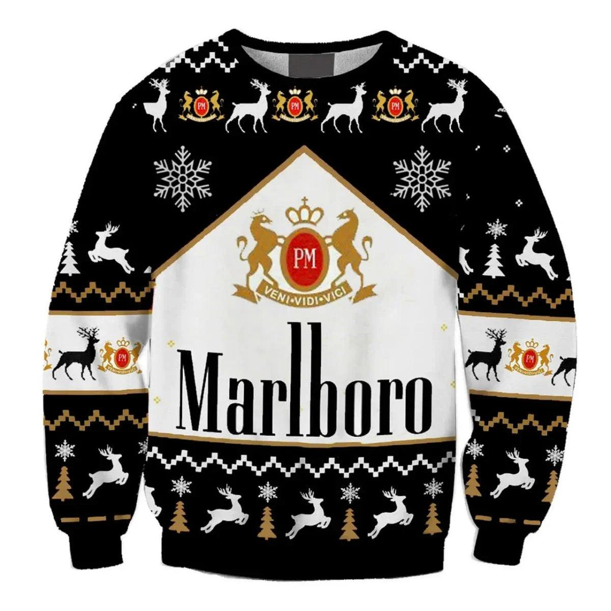 Marlboro Ugly Christmas Sweater