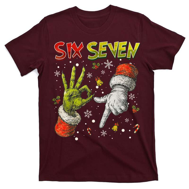 Trending Six Seven Meme Christmas T-Shirt