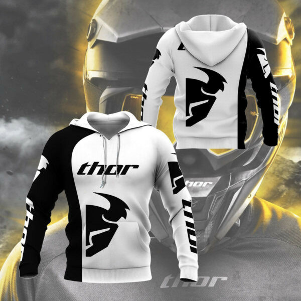 Thor Racing Shirt 629, 3d Hoodie Zip Hoodie 2657