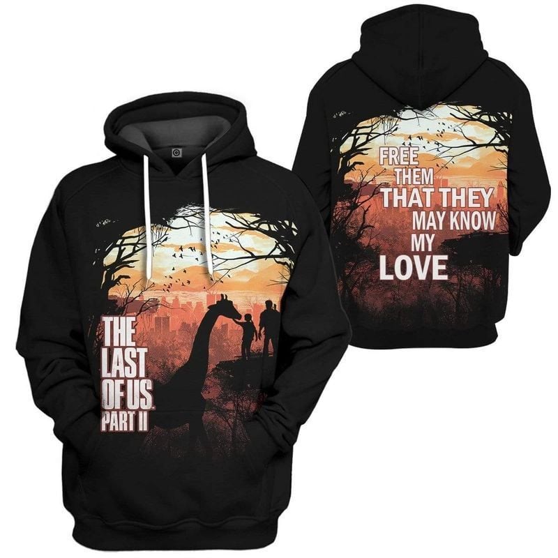 The Last Of Us Series Over Print 3d Hoodie Zip Hoodie