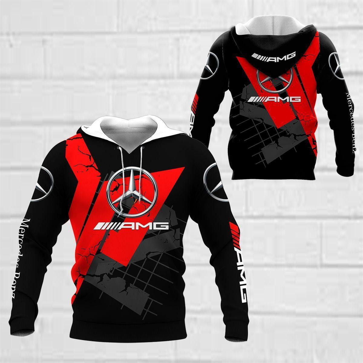 Mercedes Amg Shirt 909, 3d Hoodie Zip Hoodie